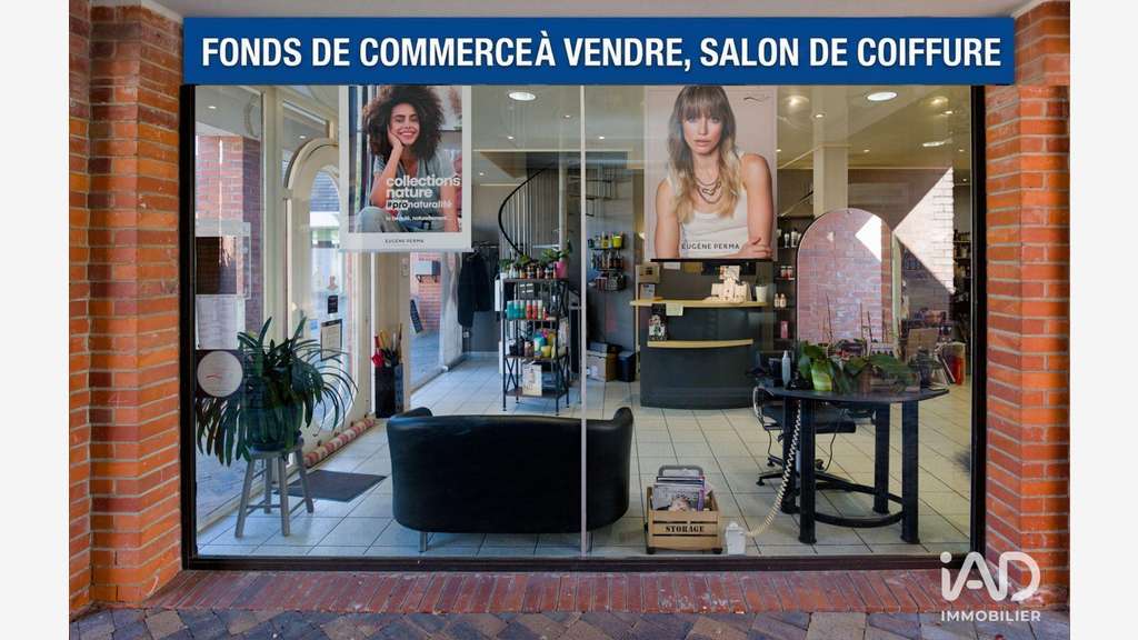 Vente salon de coiffure à Saint-Brice-Courcelles