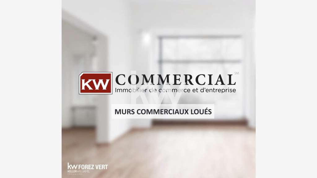 Vente murs commerciaux loués 90m² à Saint-Etienne
