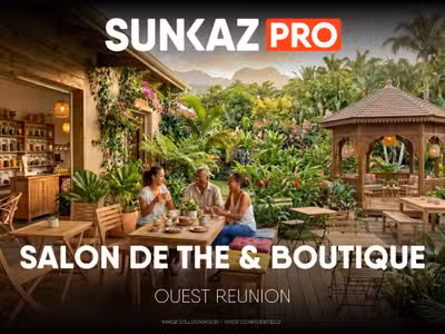 Opportunité unique salon de thé Ouest Réunion