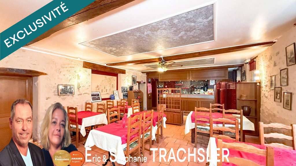 Hôtel-Restaurant en bord de rivière 35mn du Mans
