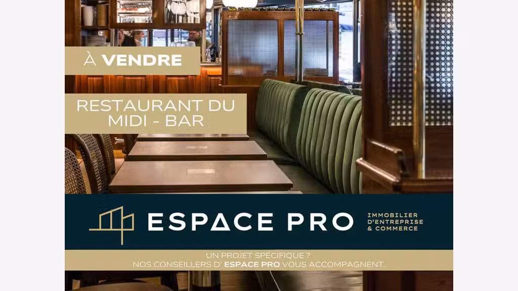 Vente bar restaurant du midi à Trouville sur Mer
