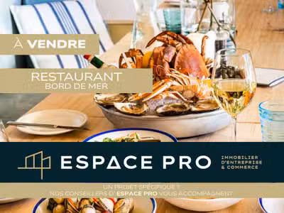 Vente restaurant bord de mer proche Deauville