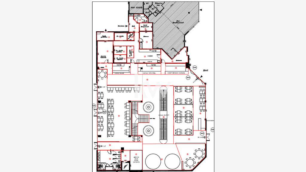 AV FDC restaurant 1200m² Viry-Châtillon empl strat