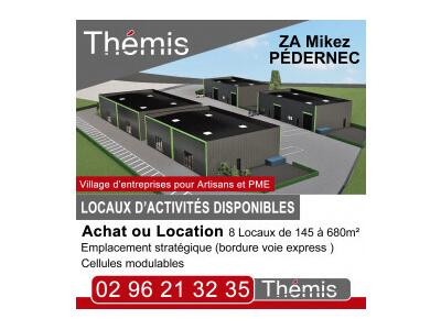 Vente Locaux d'activités - Entrepôts à Guingamp