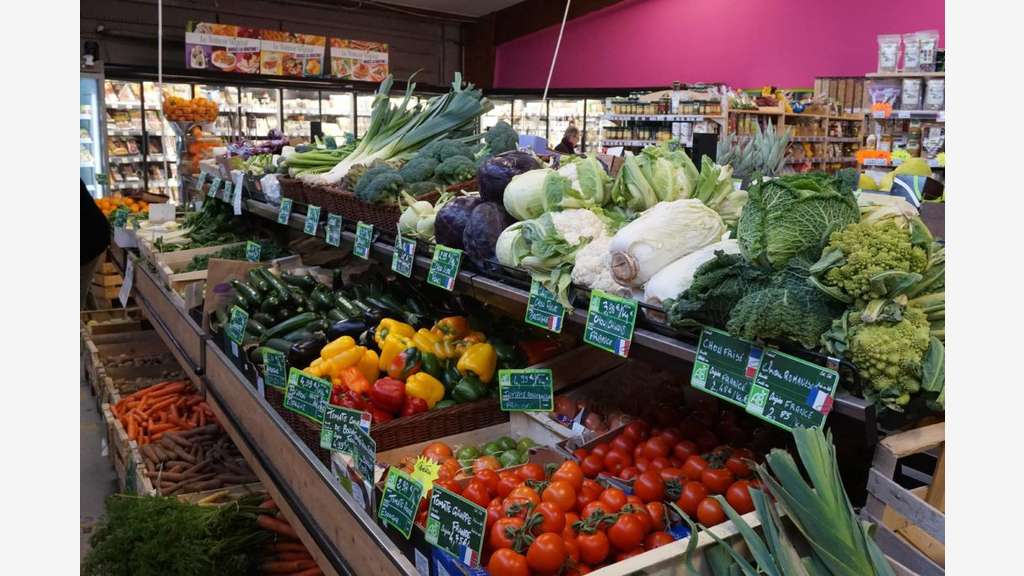 AV supermarché bio sans enseigne Bordeaux Ouest