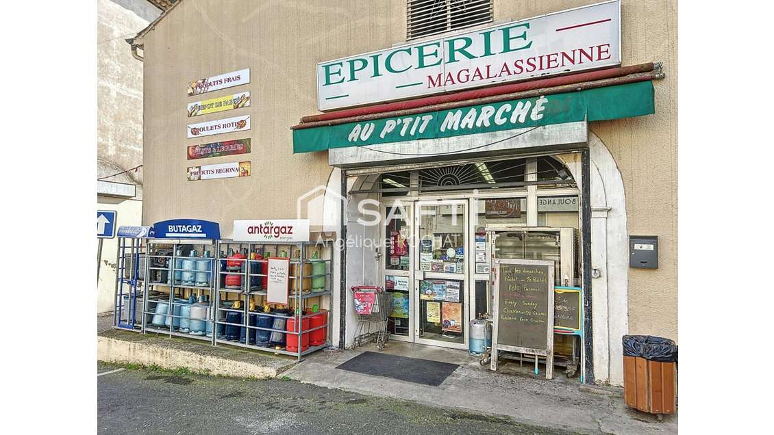 A vendre FDC épicerie centre ville de Magalas