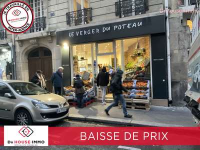 Vente superbe magasin de fruits et légumes à Paris