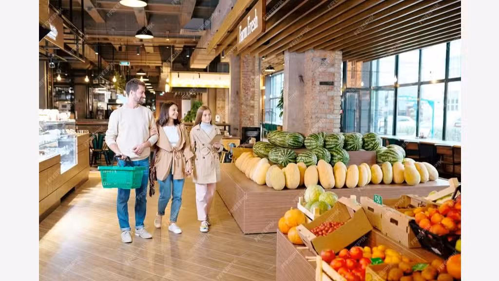 Vente épicerie primeur bonne visibilité 93