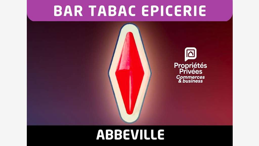 Vente bar tabac épicerie accessoires à Abbeville