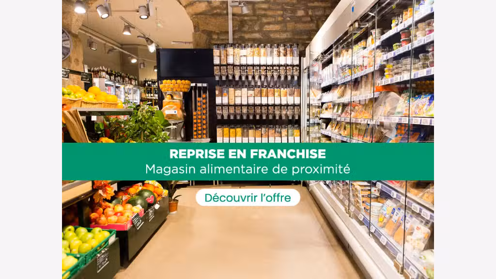 Reprise commerce alimentaire Vival en Ardèche