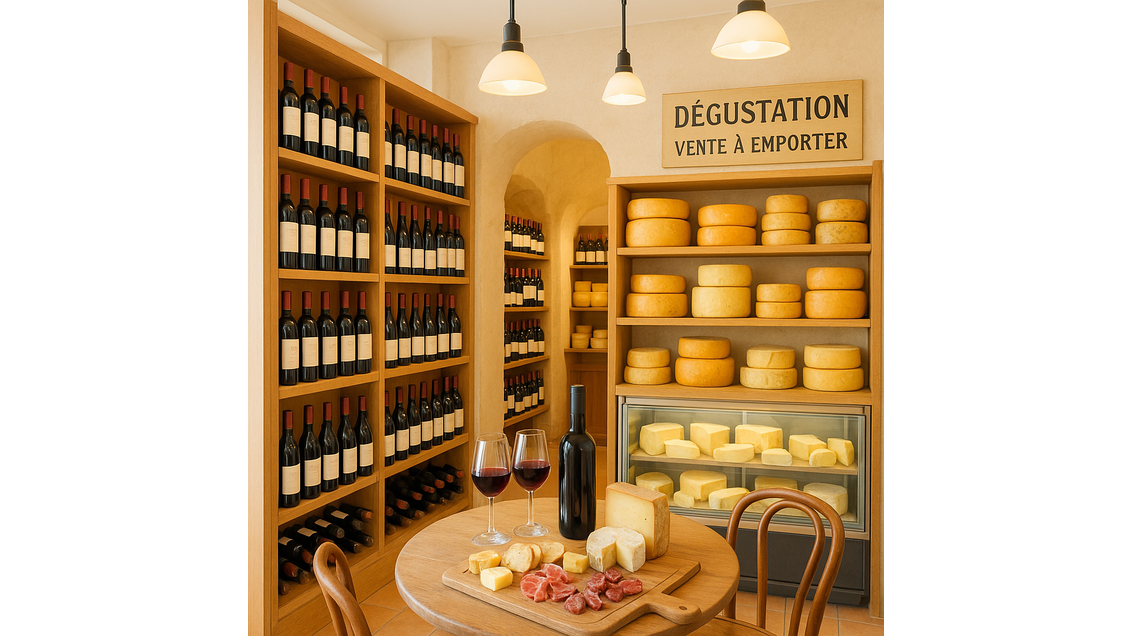 Vente cave à vin et fromage restauration dept Aube