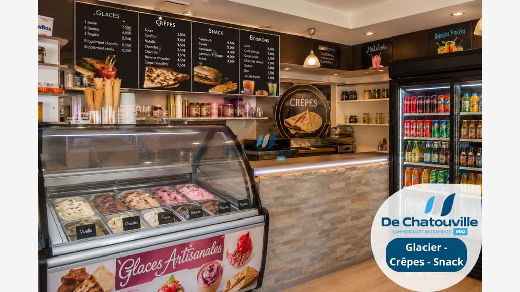 AV FDC glacier crêpes petite restauration à Bandol