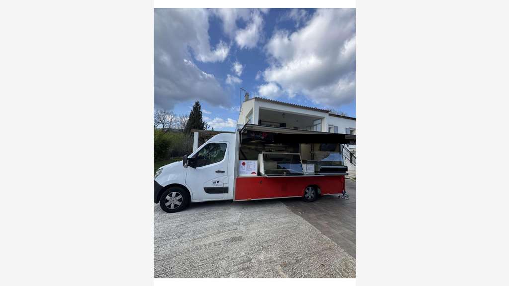 Vente FDC food truck rentable Châteauneuf-le-Rouge