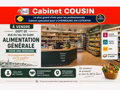 AV FDC alimentation générale Cherbourg-En-Cotentin