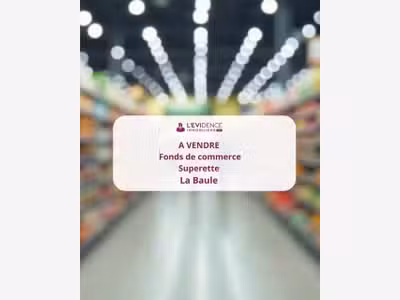 A vendre supérette sur empl stratégique à La Baule