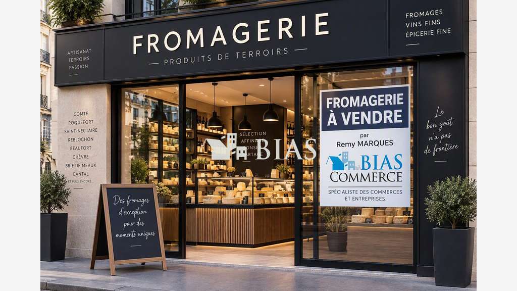 Fromagerie à vendre empl recherché à Paris 75020