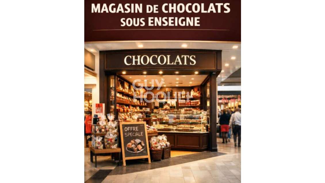 AV magasin de chocolats sous enseigne Rennes (35)