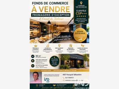 Vente fromagerie d'exception à Toulouse ouest