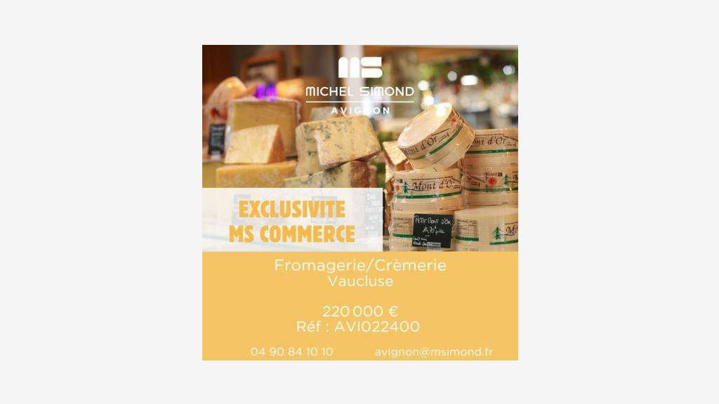 Vente fromagerie crèmerie dans le Vaucluse