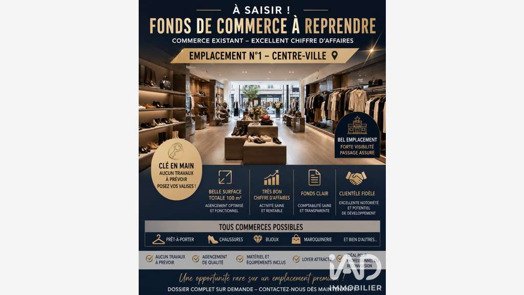 Vente FDC chaussures cuir à Pontivy centre