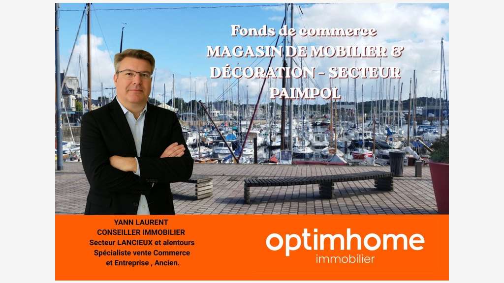 Vente magasin de décoration & mobilier à Paimpol