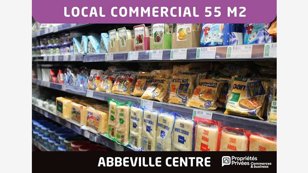 Vente FDC mode de 55m² en hyper centre d'Abbeville