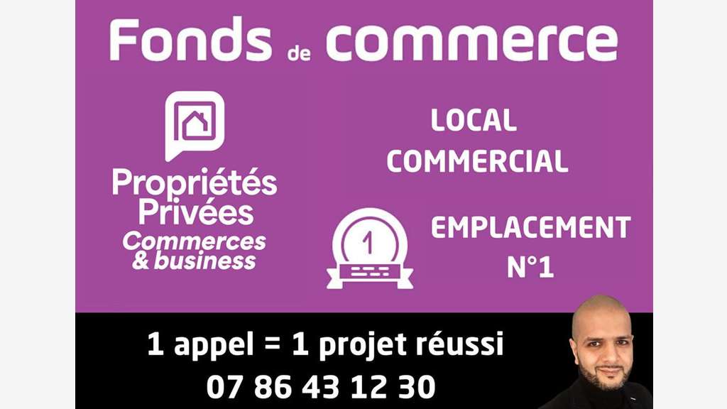 Vente FDC mode de 55m² en hyper centre d'Abbeville