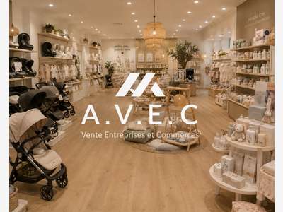 Vente magasin puériculture sous enseigne Ardèche