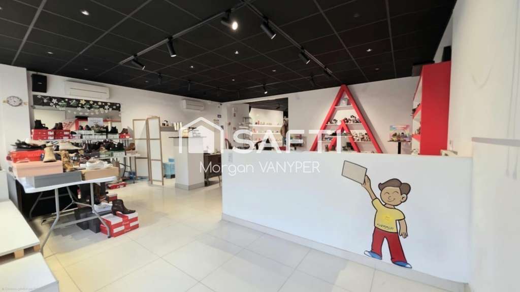 AV FDC chaussures 140m² empl stratégique Bruay