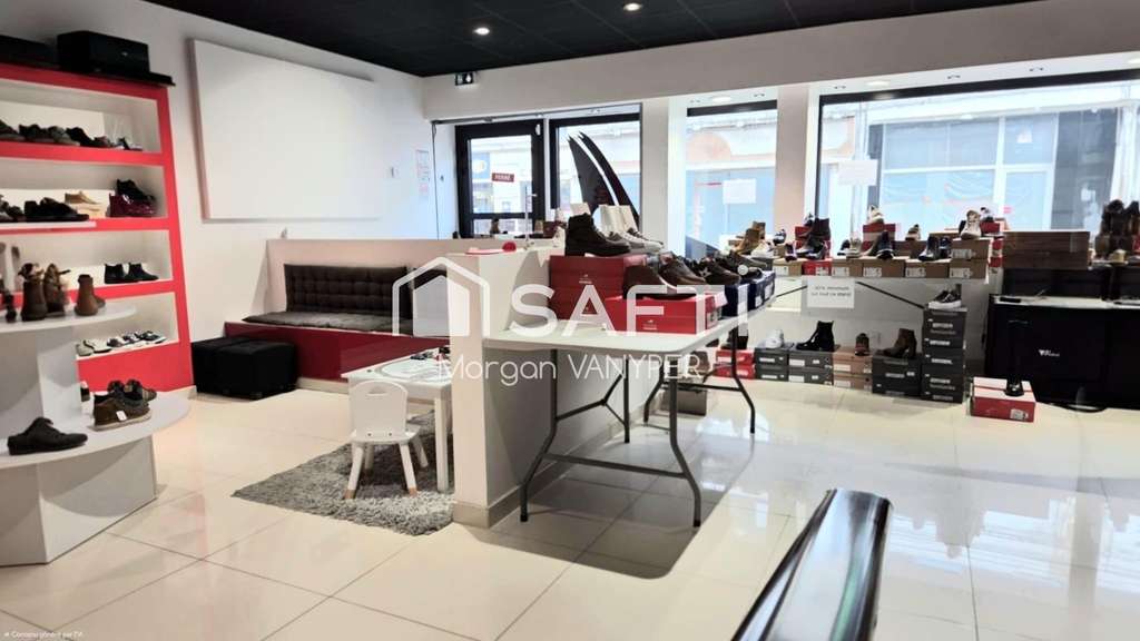 AV FDC chaussures 140m² empl stratégique Bruay
