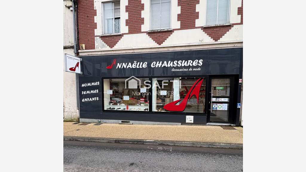 AV FDC chaussures 140m² empl stratégique Bruay