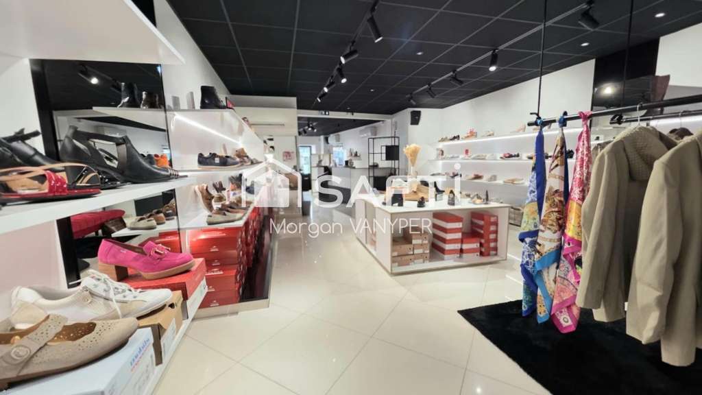 AV FDC chaussures 140m² empl stratégique Bruay