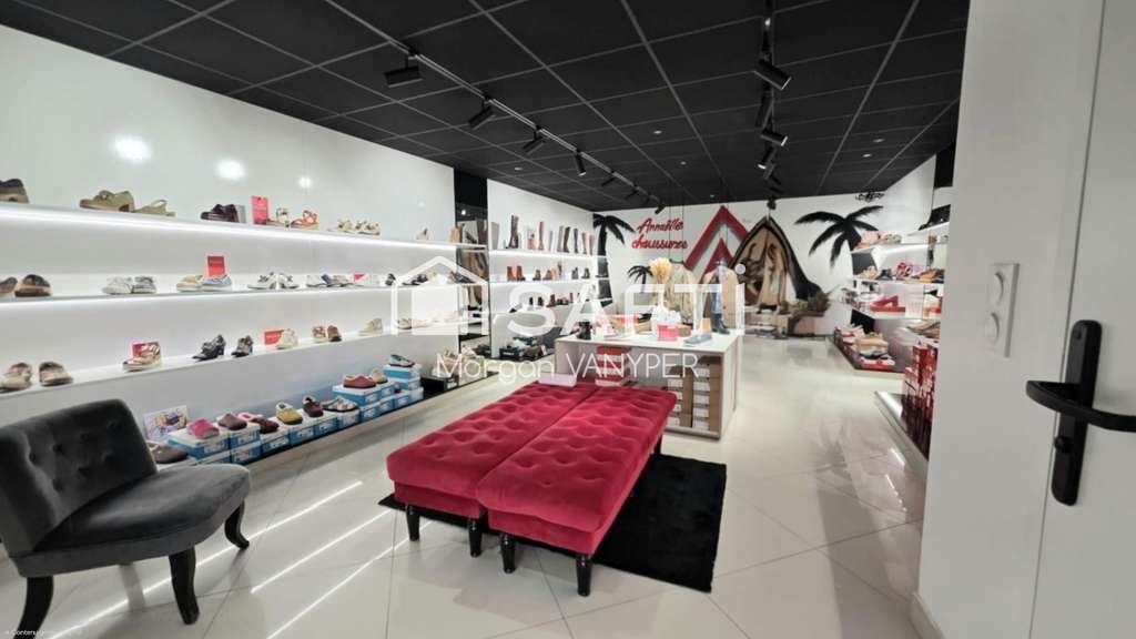 AV FDC chaussures 140m² empl stratégique Bruay