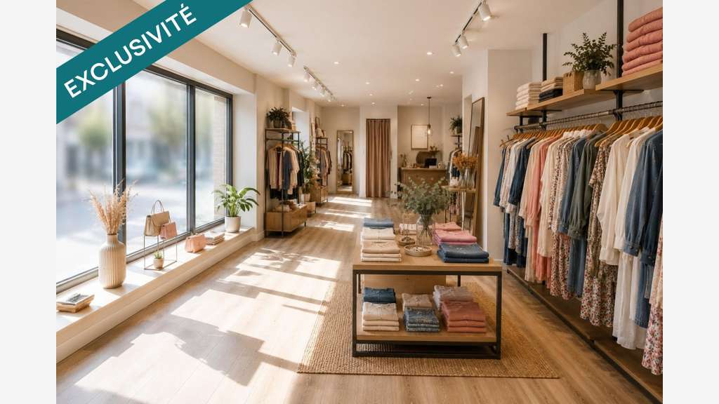 Vente commerce de prêt à porter femme à Cysoing