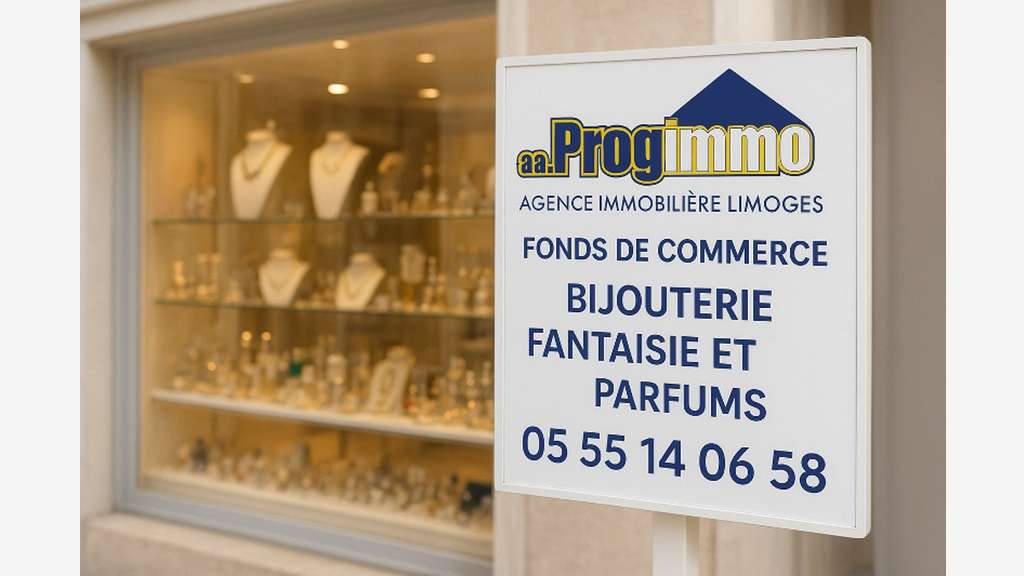 Vente bijouterie fantaisie & parfumerie à Limoges