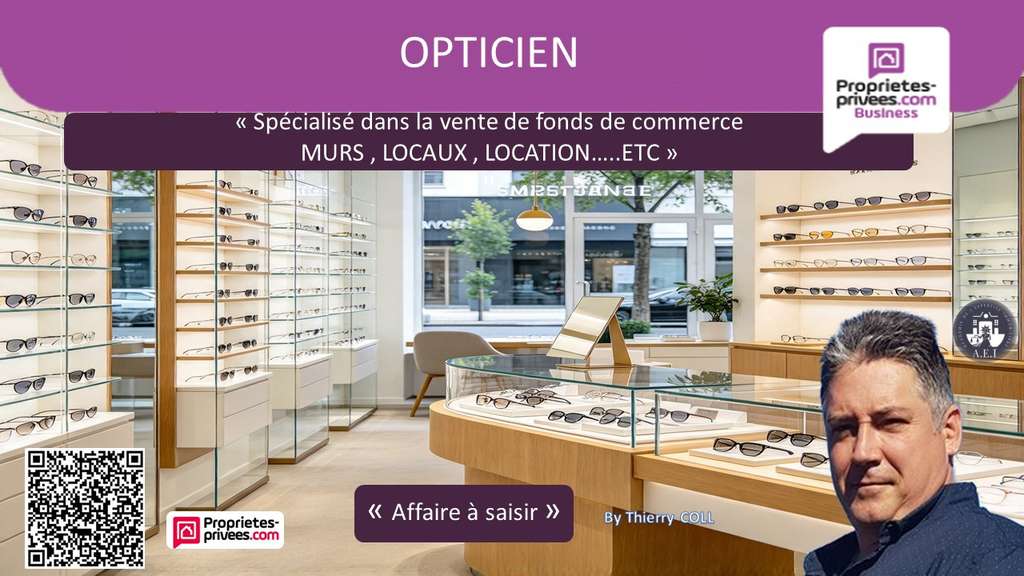 LYON 69007 - MAGASIN D'OPTIQUE - EXCELLENTE