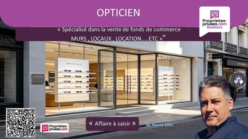 LYON 69007 - MAGASIN D'OPTIQUE - EXCELLENTE