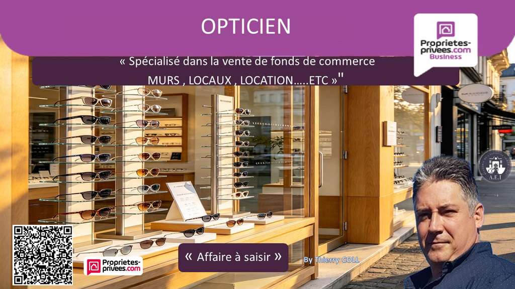 LYON 69007 - MAGASIN D'OPTIQUE - EXCELLENTE