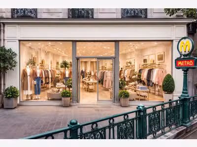 AV FDC Textile Bazar TOP emplacement 75010 Paris