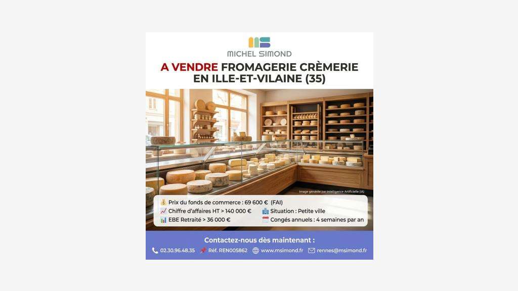 AV fromagerie crèmerie de centre-ville de Bretagne