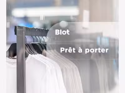 Vente boutique de prêt à porter féminin dept 22