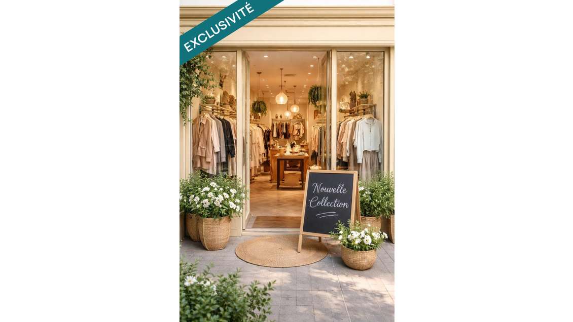 AV FDC habillement 82m² empl strat Saint-Alban