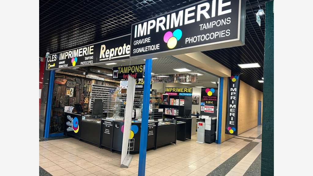 Vente imprimerie gravure clés tampons à Limoges