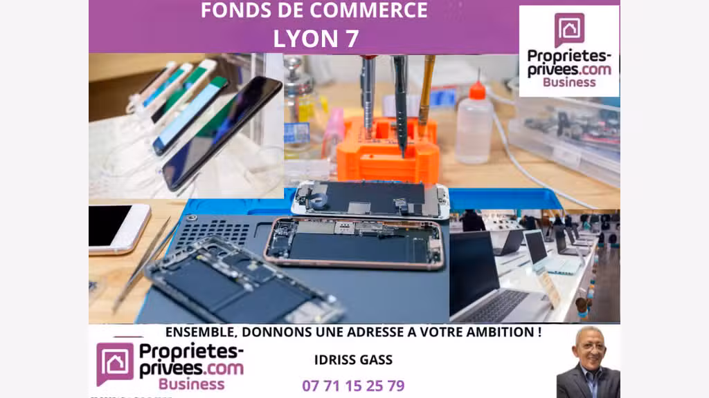 Vente FDC informatique téléphonie à Lyon 69007