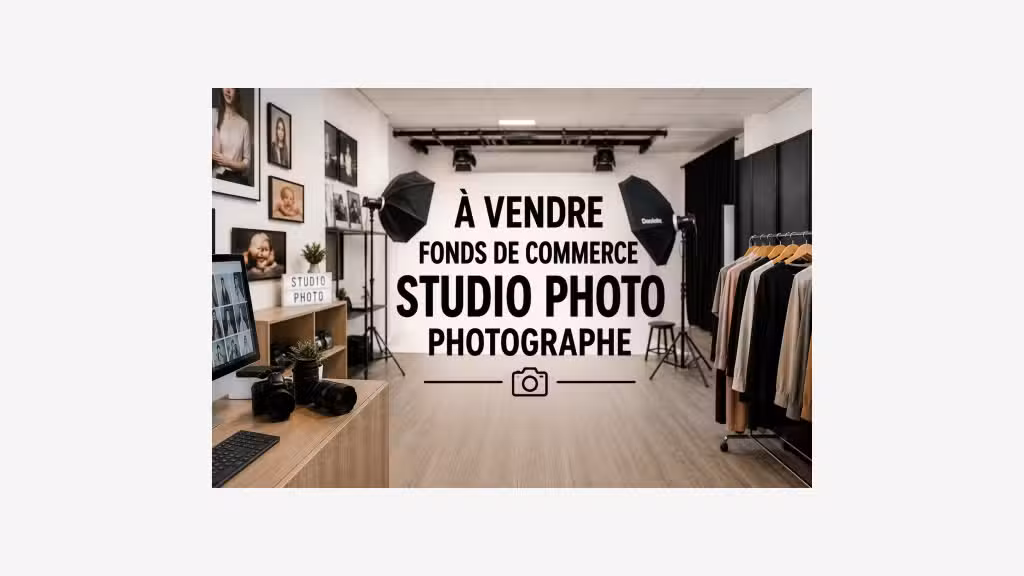 Vente FDC studio et magasin photo dept Manche