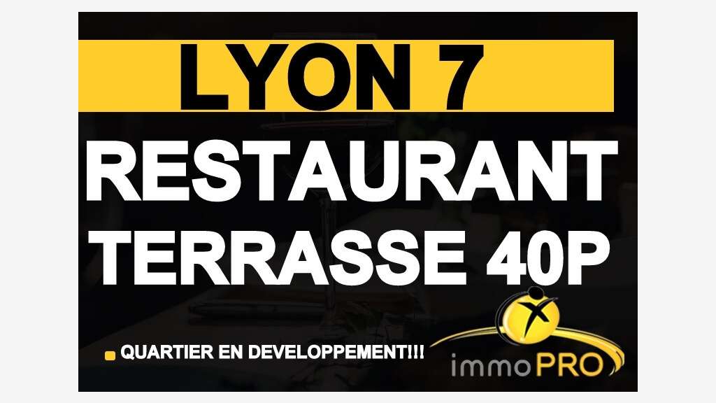 Magnifique restaurant à vendre à Lyon 69007