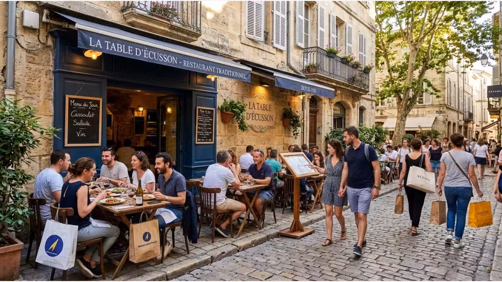 M&F magnifique restaurant à Montpellier Écusson