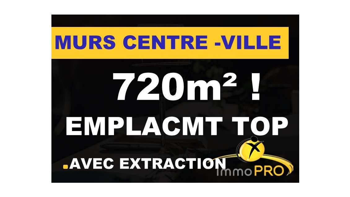 Murs à vendre en top emplacement Bourgoin-Jallieu