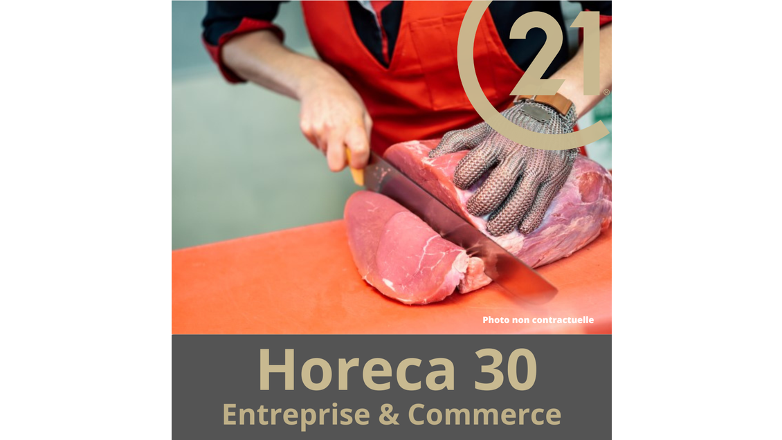 Vente murs et fonds boucherie village Sud France