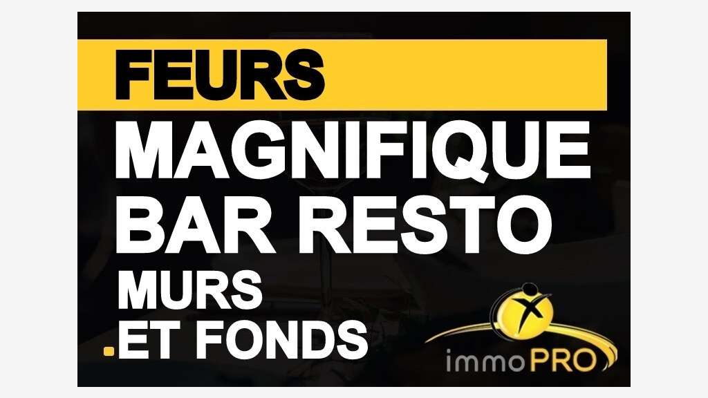 Vend très beaux bar restaurant à Feurs centre